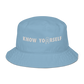 F.AM. Logo Know Yourself Bucket